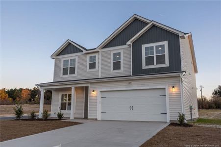 New construction Single-Family house 323 Ashley Dr, Aberdeen, NC 28315 plan Rose - image