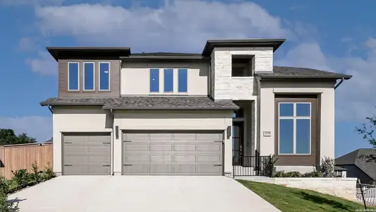 New construction Single-Family house 31229 Fallow Wy, Bulverde, TX 78163 plan 3330M - image