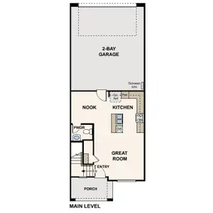 New construction Townhouse house 46 Winding Ridge Trl, Jefferson, GA 30549 plan Residence 1405 - image
