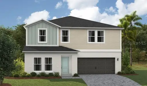 New construction Single-Family house 31731 Oyster Trellis Ln, Wesley Chapel, FL 33545 - image
