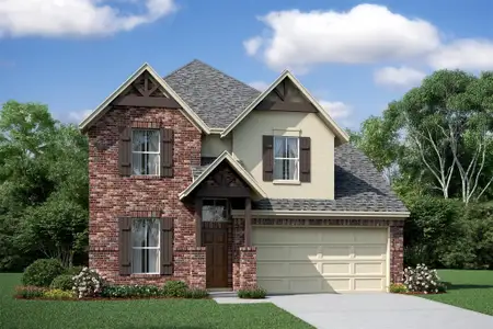 New construction Single-Family house 32315 Cedar Elm Dr, Waller, TX 77484 plan Elmore - image