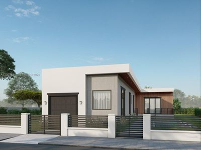 New construction Single-Family house 347 Nw 43Rd St, Miami, FL 33127 - image
