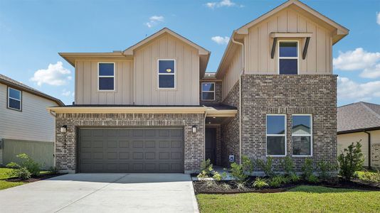 New construction Single-Family house 14235 Moonflower Dr, Splendora, TX 77372 plan Kennedy - image