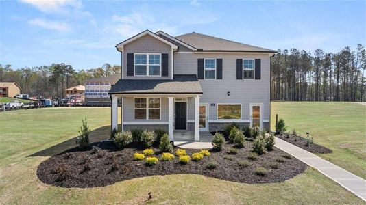 New construction Single-Family house 233 Friendship Oak Way, Hampton, GA 30228 Hamlin- photo 0