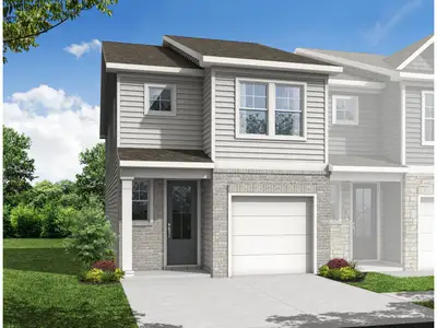 New construction Townhouse house 500 Crown Dr, Emerson, GA 30137 plan The Durant A - image