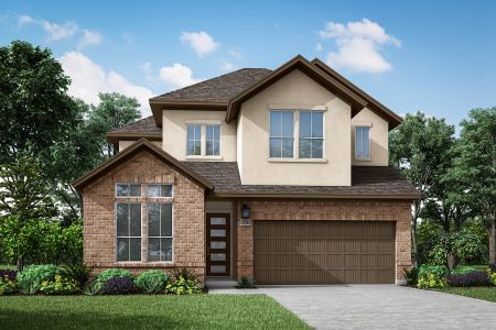 New construction Single-Family house 1708 Morning Mist Dr, Georgetown, TX 78628 plan Hawthorn - image