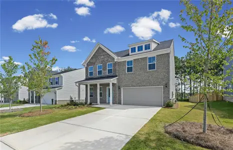 New construction Single-Family house 813 Oleander Ct, McDonough, GA 30253 plan Hampton - image