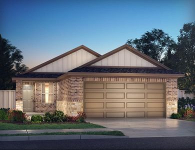 New construction Single-Family house 29119 Samuel Gardens Ct, Waller, TX 77484 plan The Carlsbad (345) - image