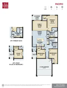 New construction Duplex house 2256 Leela Cir, Tavares, FL 32778 plan Pacific - image