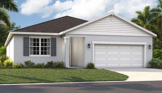New construction Single-Family house 433 Shoreview Sands Ave, Mascotte, FL 34753 plan The Seaton - image