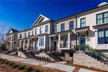 New construction Townhouse house 4480 Watervale Way, Unit 190, Peachtree Corners, GA 30092 The Chamberlain- photo 0