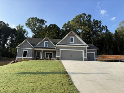New construction Single-Family house 1350 Birch Wy, Loganville, GA 30052 plan (GA)Avondale A.2 3 Front Entry (with bonus) - image