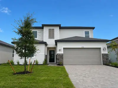 New construction Single-Family house 8708 Canard Cv, Palmetto, FL 34221 plan Palmetto - image