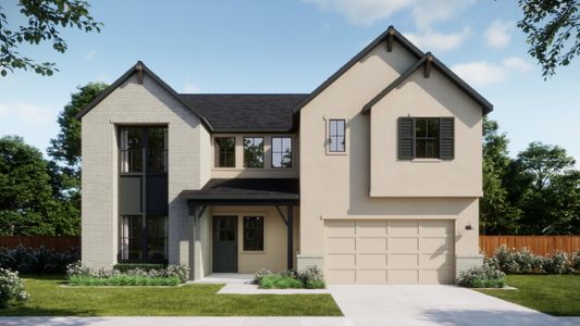 New construction Single-Family house 2323 Fielder Dr, Georgetown, TX 78628 plan 5052 - image