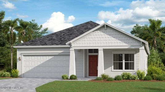 New construction Single-Family house 107 Bevins Lane, Saint Augustine, FL 32092 SIERRA BONUS- photo 0