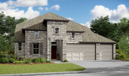 New construction Single-Family house 14819 Churchill Downs Ave, Mont Belvieu, TX 77523 null- photo 1 1