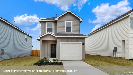 New construction Single-Family house 129 Varner Wy, Maxwell, TX 78656 The Robin- photo 0