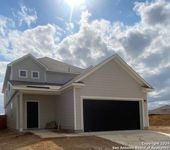 New construction Single-Family house 15058 Homing Meadow, San Antonio, TX 78253 The Redbud- photo 0