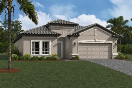 New construction Single-Family house 34165 Grande Dominion Dr, Zephyrhills, FL 33541 plan Madeira II - image