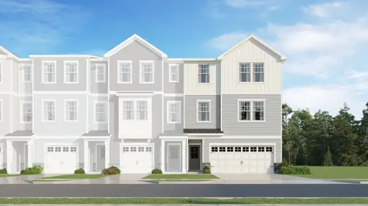 New construction Multi-Family house 235 Snowfield Dr, Garner, NC 27529 plan Bailey - image