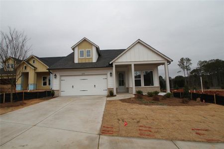 New construction Single-Family house 215 Strawberry Lane, Woodstock, GA 30189 The Cartwright II- photo 0