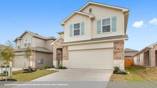 New construction Single-Family house 14040 Warnock Trl, Manor, TX 78653 plan The Emma - image
