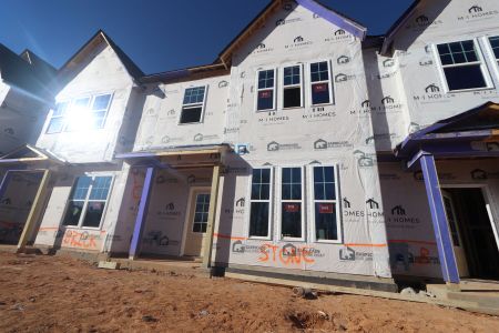 New construction Townhouse house 2473 Englemann Dr, New Hill, NC 27562 Hazelnut- photo 3 3