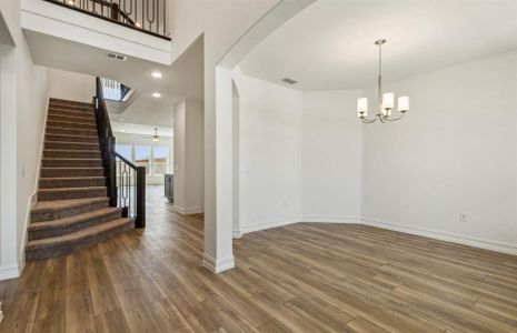 Bright entry way *real home pictured