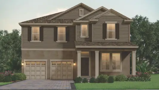New construction Single-Family house 11839 Shine View Ln, Winter Garden, FL 34787 plan Torrey - image