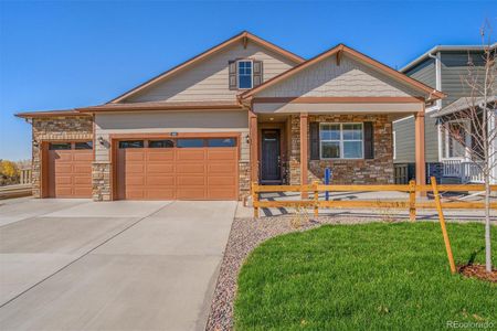 New construction Single-Family house 231 Haymaker Lane, Severance, CO 80550 Chatham- photo 0