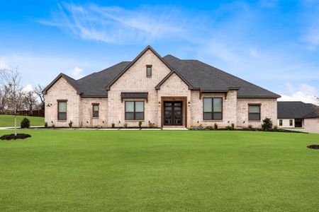 New construction Single-Family house 135 Willow Oak Dr, Krugerville, TX 76227 Stratton II - photo 0