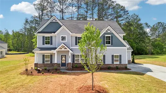 New construction Single-Family house 3624 Squires Park Ln, Loganville, GA 30052 plan The Dover - image