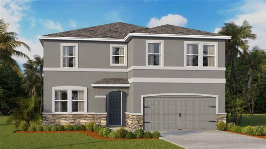 New construction Single-Family house 7025 Sw 44Th Cir, Ocala, FL 34474 plan Coral - image