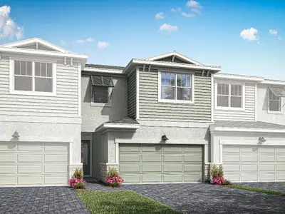 New construction Townhouse house 3575 Nw Solange Ct, Jensen Beach, FL 34957 plan Dylan - image