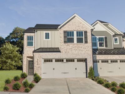 New construction Townhouse house 580 Pennsy Alley, Mableton, GA 30126 Cartwright End Unit- photo 0