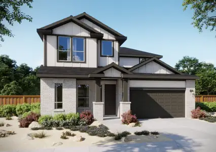 New construction Single-Family house 2333 Banda Bnd, Round Rock, TX 78681 plan Mesquite - image