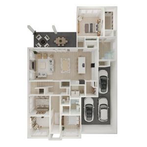 New construction Single-Family house 3201 Palm Heights St, League City, TX 77573 plan Stirling - image 4