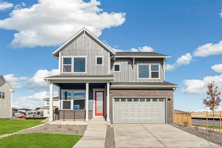 New construction Single-Family house 21295 E 61St Dr, Aurora, CO 80019 The Sloan- photo 0