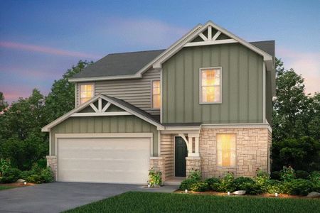 New construction Single-Family house 1520 West Kerr Pass, Leander, TX 78641 Sandalwood- photo 0