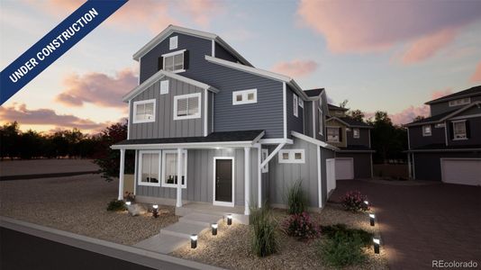 New construction Single-Family house 46589 Sunflower Ln, Bennett, CO 80102 plan Friesian - image