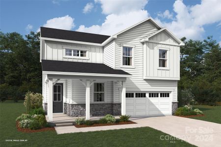 New construction Single-Family house 1443 Honey Trail, Monroe, NC 28112 Redwood- photo 0