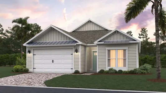 New construction Single-Family house 355 Grand Beacon Blvd, Jacksonville, FL 32218 plan Lantana - image