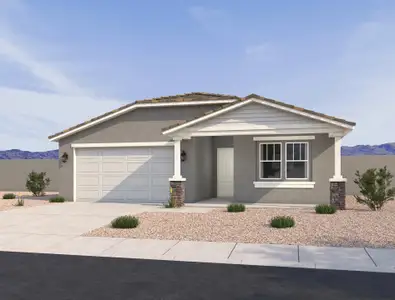 New construction Single-Family house 16180 W Red Bird Rd, Surprise, AZ 85387 plan Lavender - image