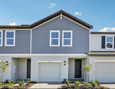 New construction Townhouse house 709 Spartina Wy, Lady Lake, FL 32159 plan Calistoga I - image