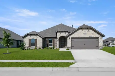 New construction Single-Family house 1004 Wedgestone Dr, Justin, TX 76247 plan Cromwell - image