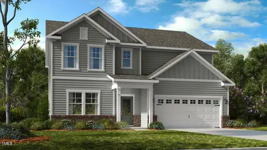 New construction Single-Family house 631 Contento Ct, Sanford, NC 27330 Ashford- photo 0