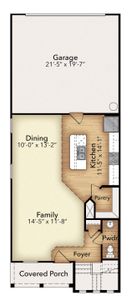 New construction Single-Family house 1616 Cotton Wy, Chattanooga, TN 37404 plan Emery - Mill Town - image 3