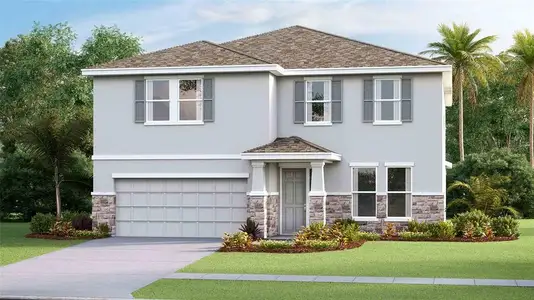 New construction Single-Family house 32554 Rosepine Blvd, Wesley Chapel, FL 33543 - image