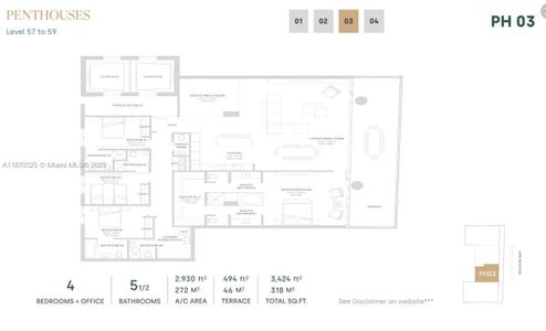 New construction Condo house 700 Ne 24Th St, Unit PH5803, Miami, FL 33137 - image