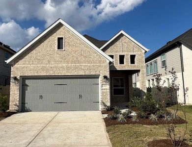 New construction Single-Family house 10477 Wild Rice, Conroe, TX 77385 Athens- photo 0